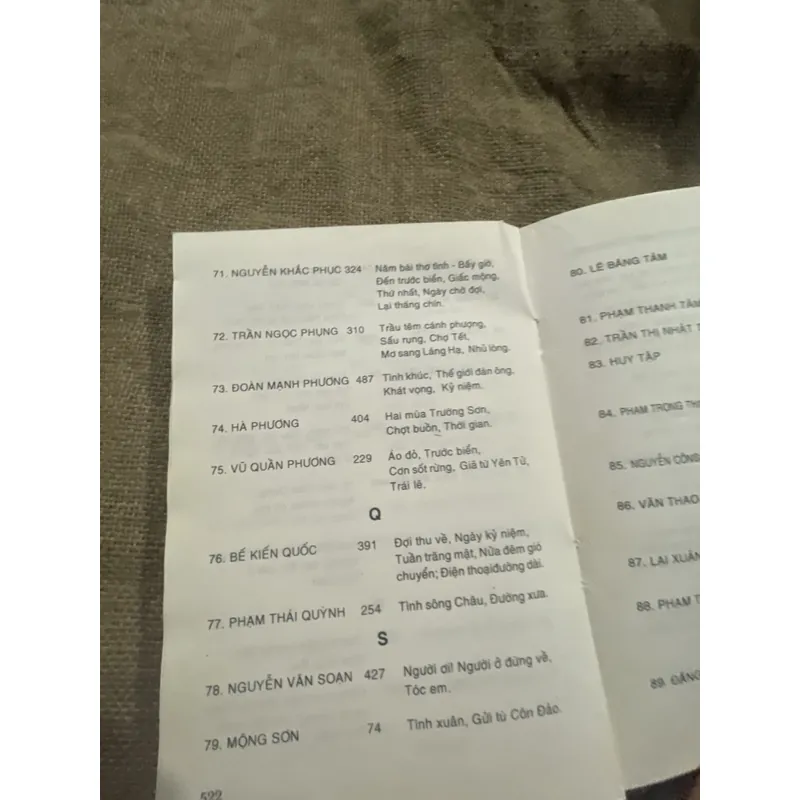 Thơ tình Nam định thế kỷ 20 - thơ Việt Nam chọn lọc  719338