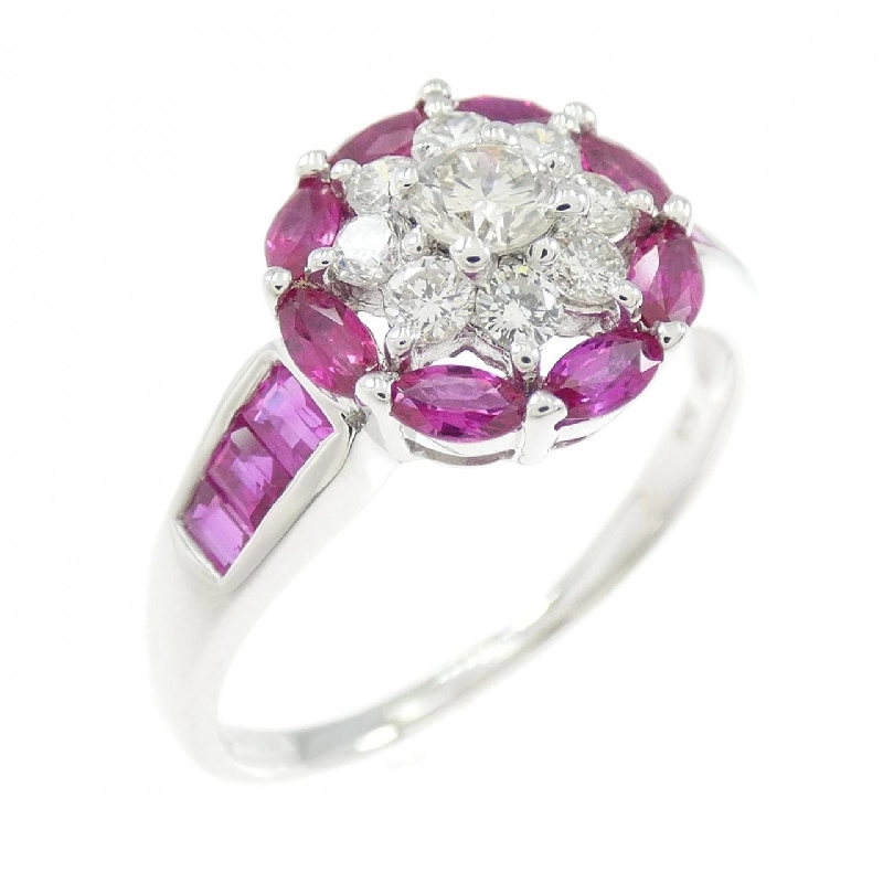 Nhẫn Ruby K18WG 1.11CT - Hàng hiệu Chính hãng 848194