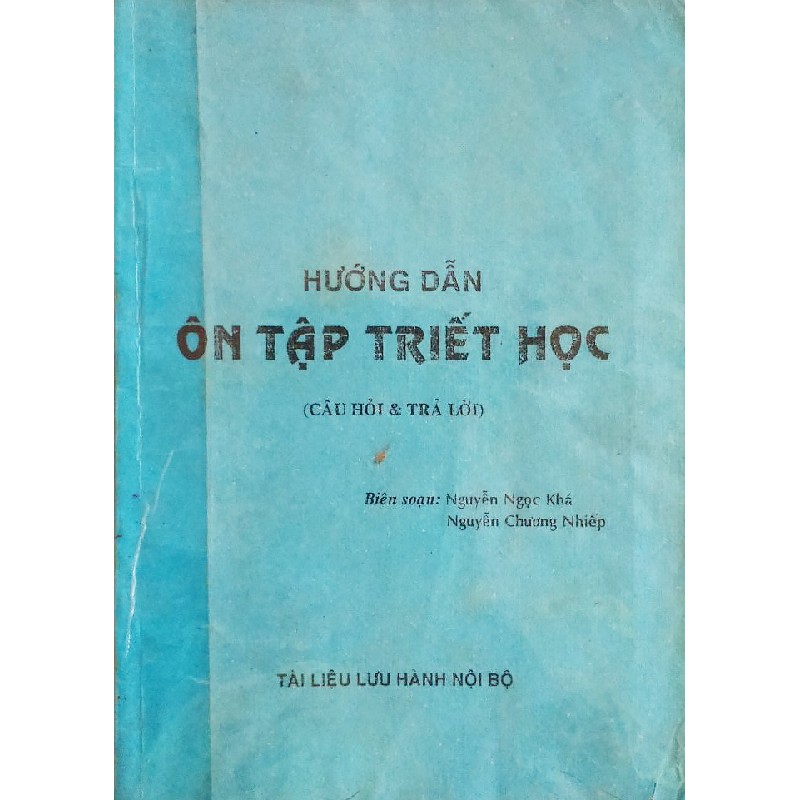 Cuốn photo Hướng dẫn ôn tập Triết học 13647