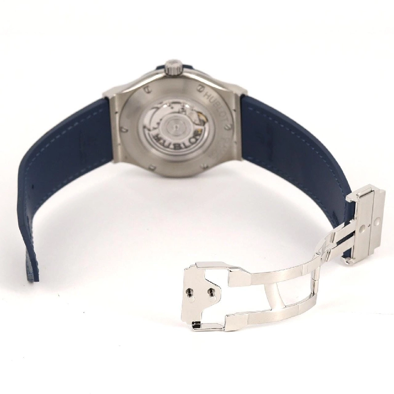 Hublot Classic Fusion Titanium Blue 511.NX.7170.LR TI tự động - Hàng hiệu Chính hãng 888102