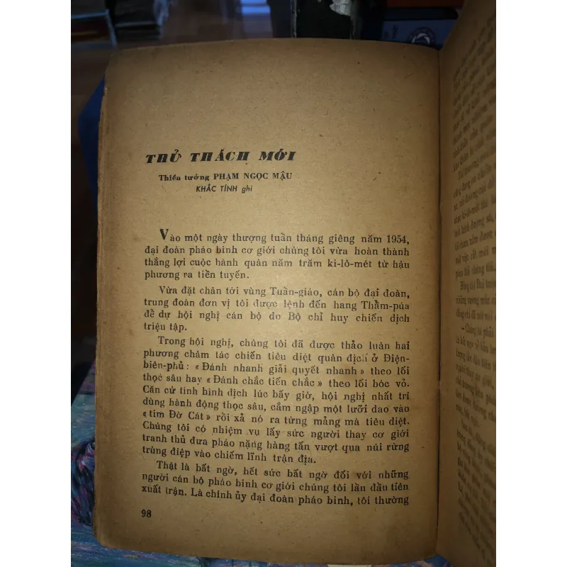 Vài hồi ức về Điện Biên Phủ tập 1 970121