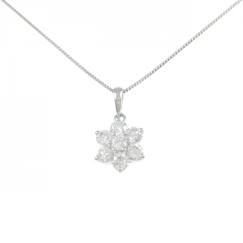 Dây chuyền kim cương hoa PT900/PT850 1.03CT - Hàng hiệu Chính hãng 861683