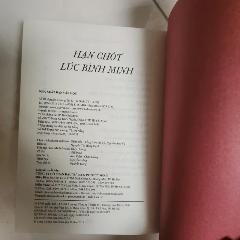 Sách Hạn chót lúc bình minh 499683