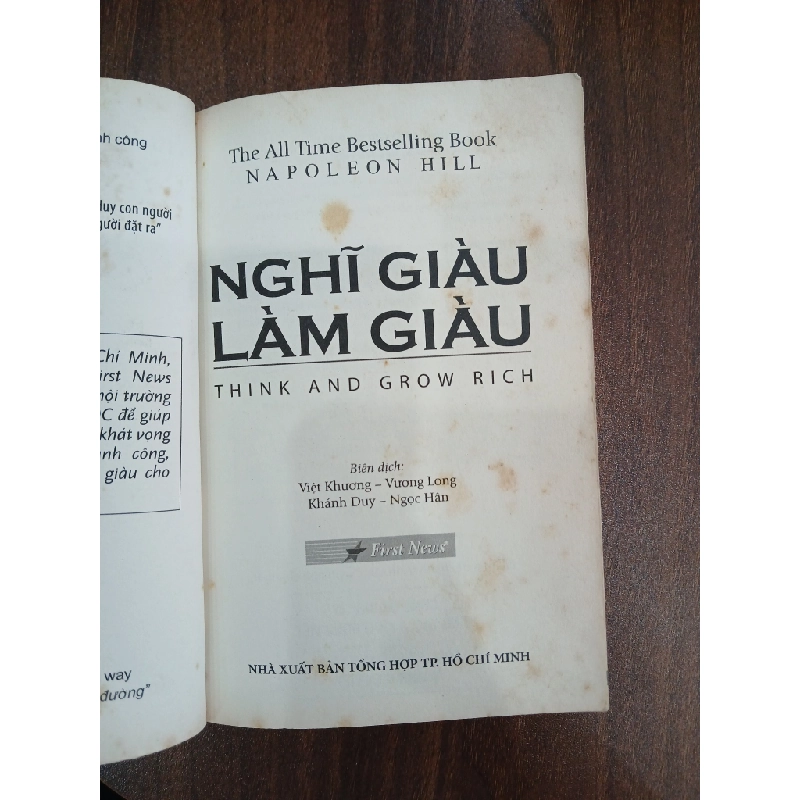 Nghĩ giàu làm giàu (Think and Grow Rich)<br>Napoleon Hill 529289