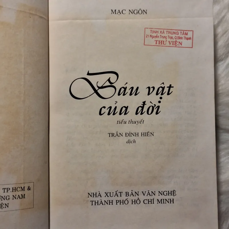 Mạc Ngôn - Báu Vật Của Đời 779954