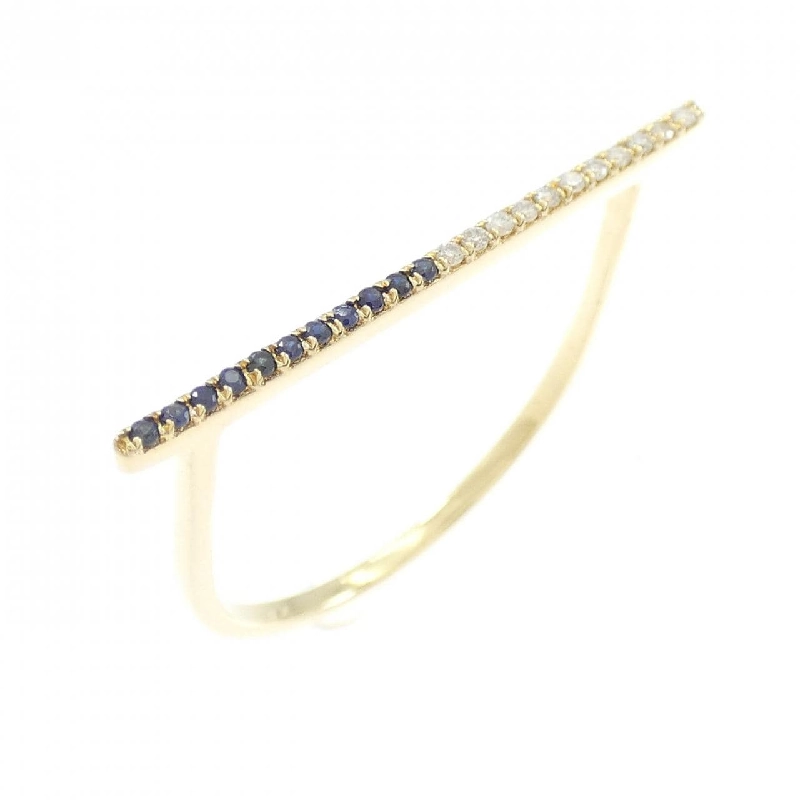 Nhẫn Sapphire K18YG - Hàng hiệu Chính hãng 854929