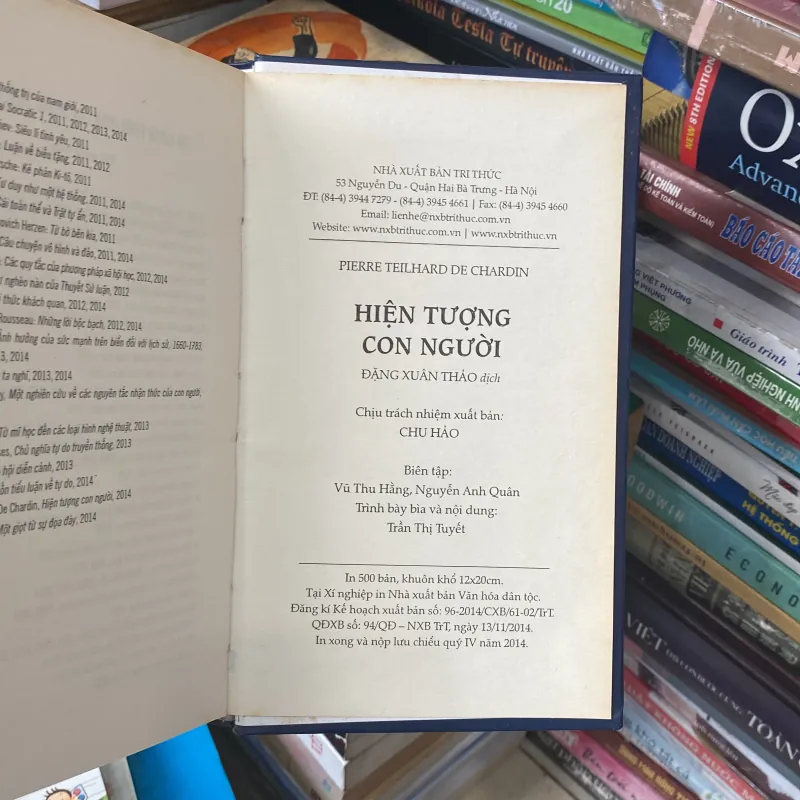 Tủ Sách Tinh Hoa -  Hiện Tượng Con Người ( Bìa Cứng )♟️ 751984