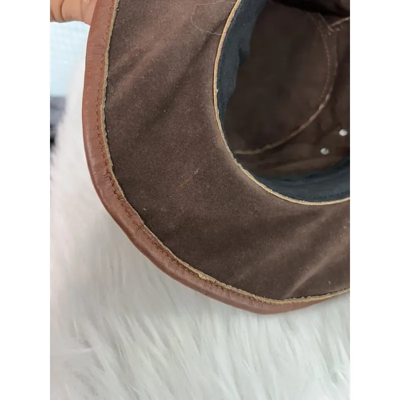 Đã bị ẩn Nón cao bồi da xuất xứ MEXICO màu da bò 972951