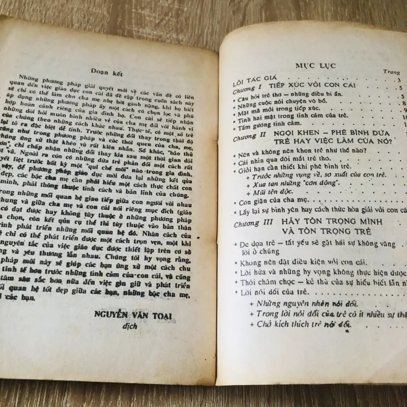 THUẬT ỨNG XỬ GIỮA CHA MẸ VÀ CON CÁI 1022416