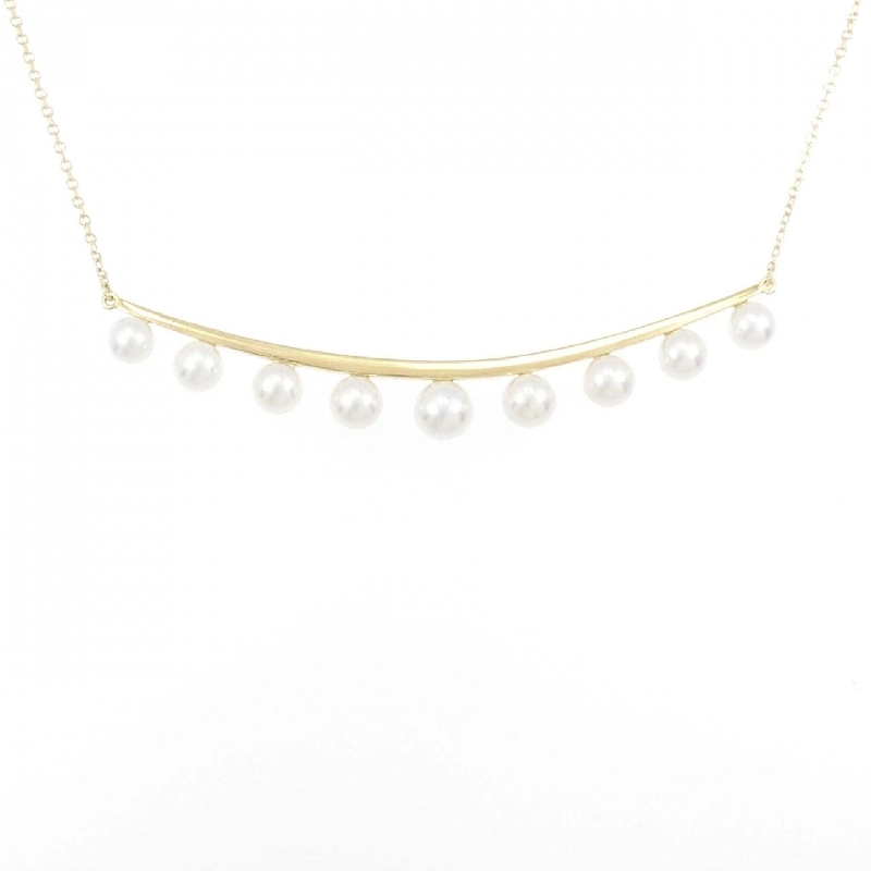 K18YG Ngọc trai Akoya Dây chuyền - Hàng hiệu Chính hãng 856612