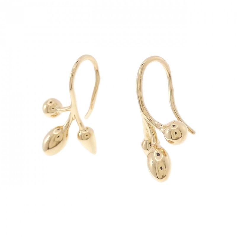 4゜C K18YG Bông tai - Hàng hiệu Authentic 845254