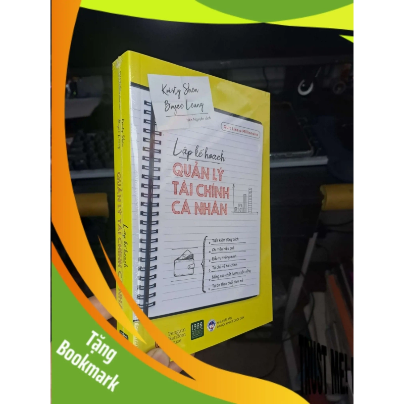 (TẶNG BOOKMARK) Lập kế hoạch quản lý tài chính cá nhân - Kristy Shen, Bryce Leung Quản lý RBK2702 946798
