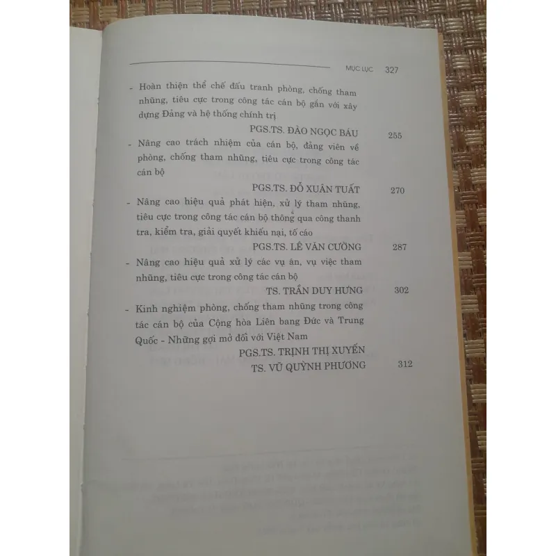 PHÒNG CHỐNG THAM NHŨNG TIÊU CỰC TRONG CÔNG TÁC CÁN BỘ 756957