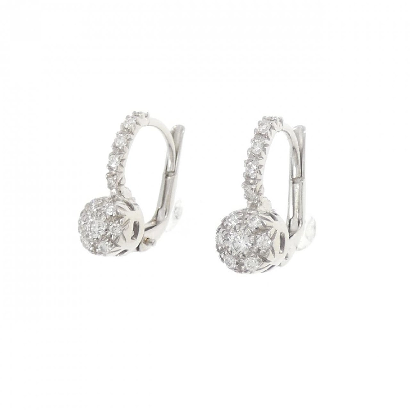 Bông tai kim cương 750WG - Hàng hiệu Authentic 868231