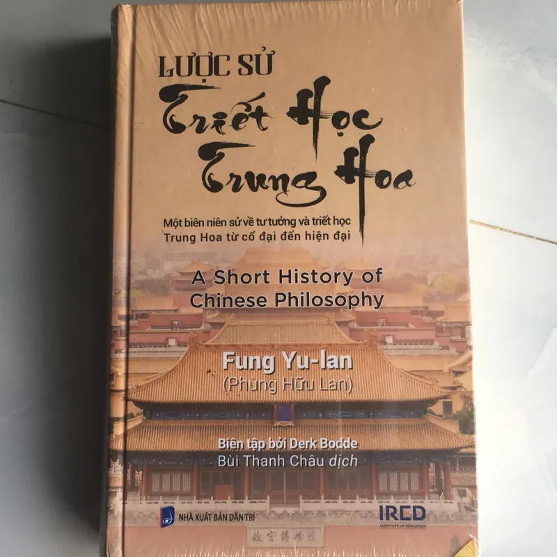 Sách TRIẾT HỌC TRUNG HOA tác giả PHÙNG HŨU LAN  655346