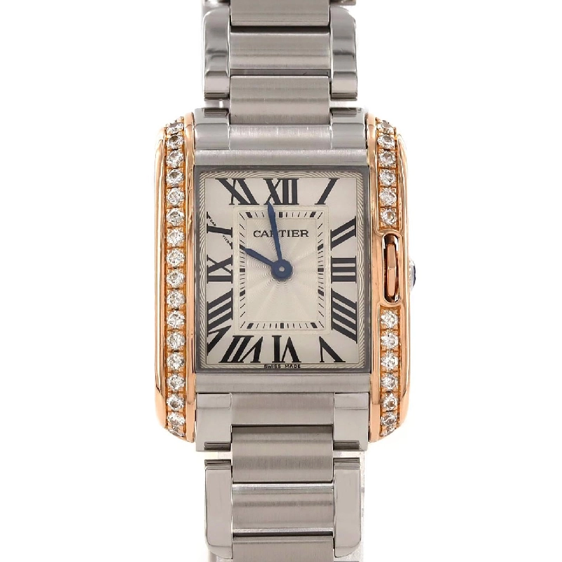 Cartier Tank Anglaise SM PG Combi/D W3TA0002 SSxPG Quartz - Hàng hiệu Authentic 873409