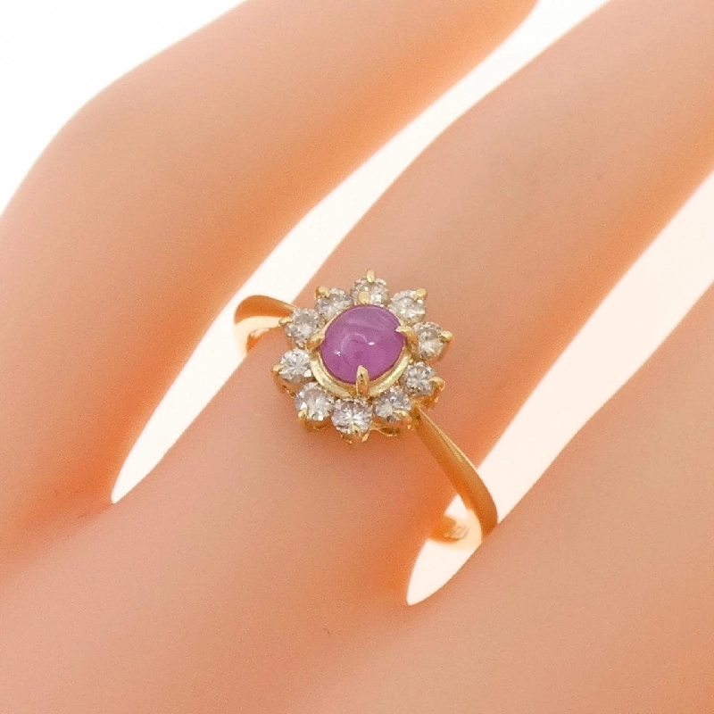 Nhẫn Sao Sapphire K18YG 0.54CT - Hàng hiệu Chính hãng 855263