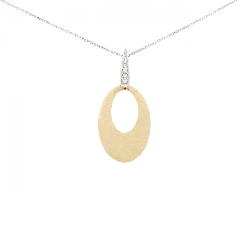 Dây chuyền kim cương K18YG/K18WG 0.15CT - Hàng hiệu Chính hãng 846914