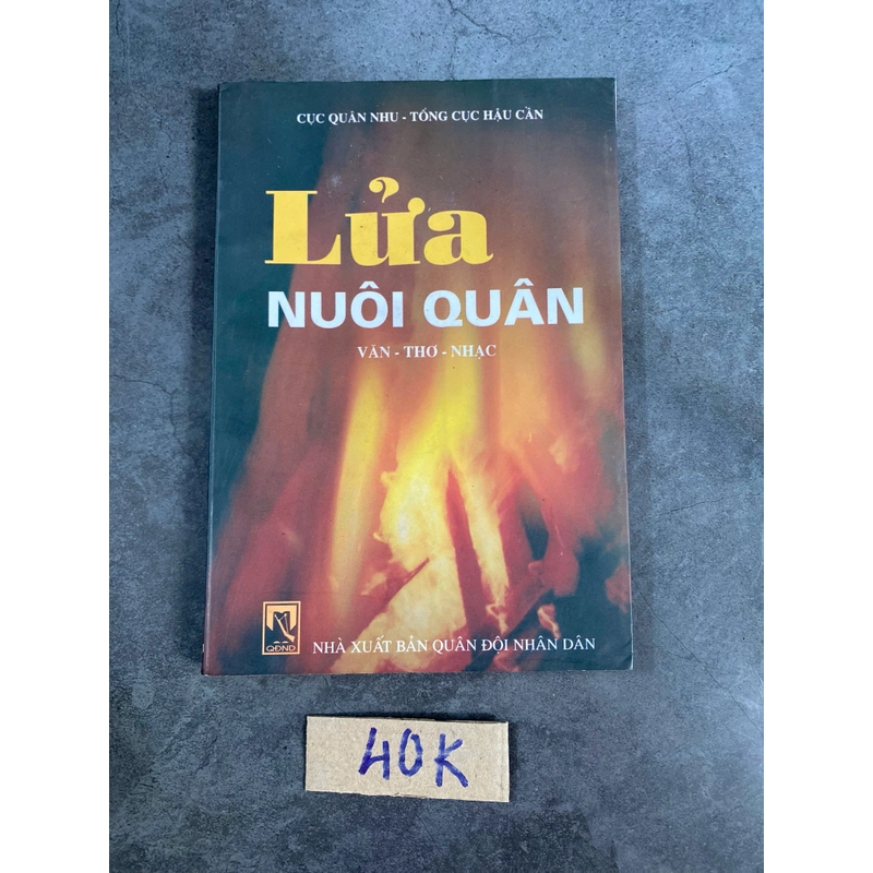 Lửa nuôi quân-Cục Quân Nhu,Tống Cục Hậu Cần 521015