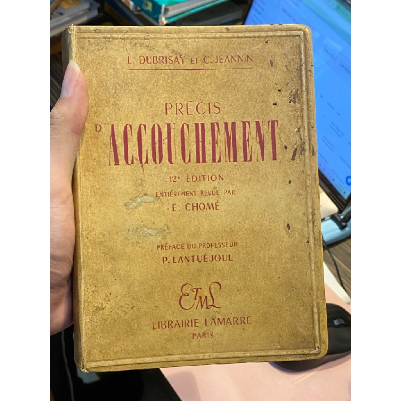 Précis D' Accouchement - L. Dubrisay et C.Jeannin 453054