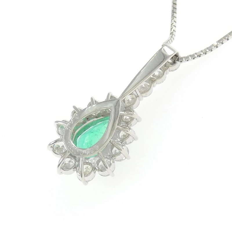 Dây chuyền Emerald PT900/PT850 2.06CT - Hàng hiệu Chính hãng 858218