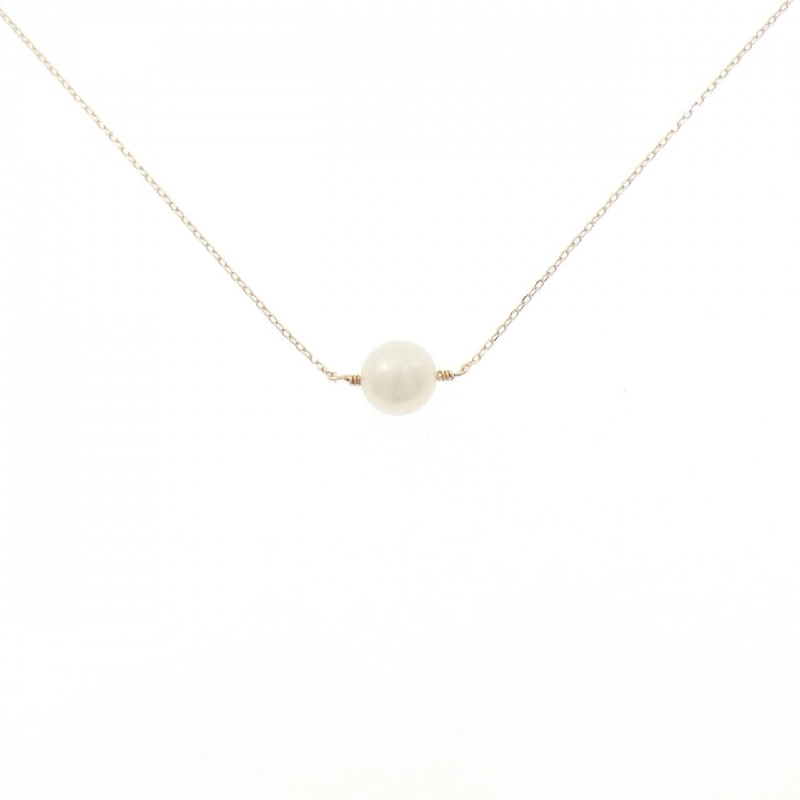 K10YG Ngọc trai nước ngọt Dây chuyền 5.4mm - Hàng hiệu Chính hãng 855735