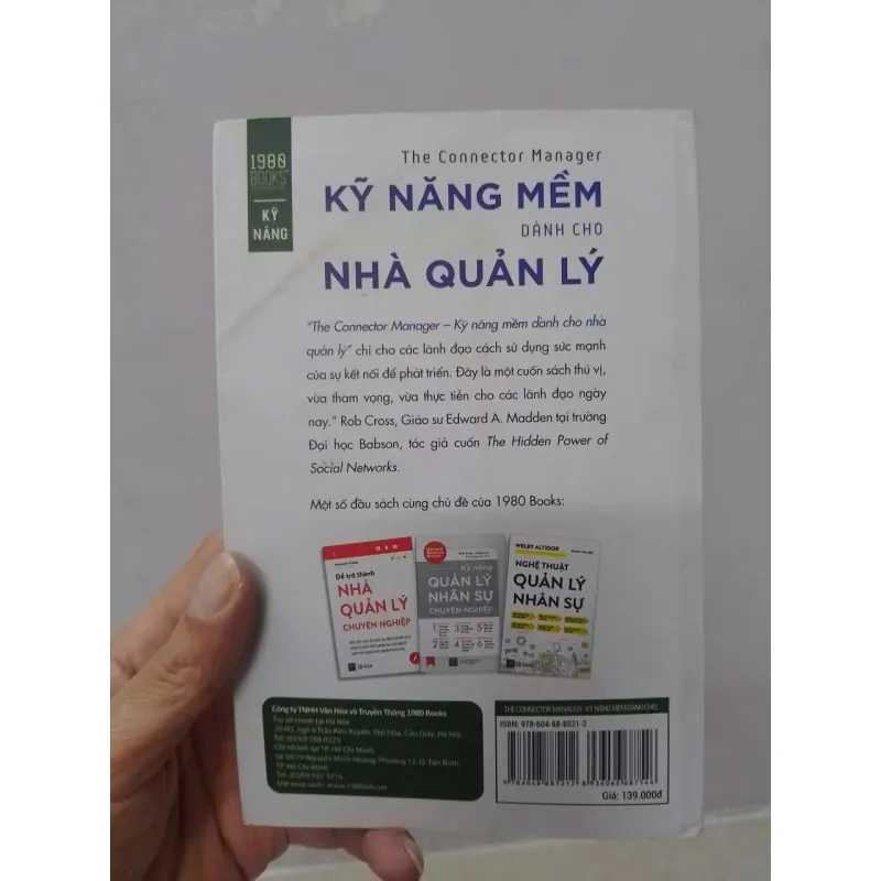 Sách - Kỹ Năng Mềm dành cho Nhà Quản Lý 735284