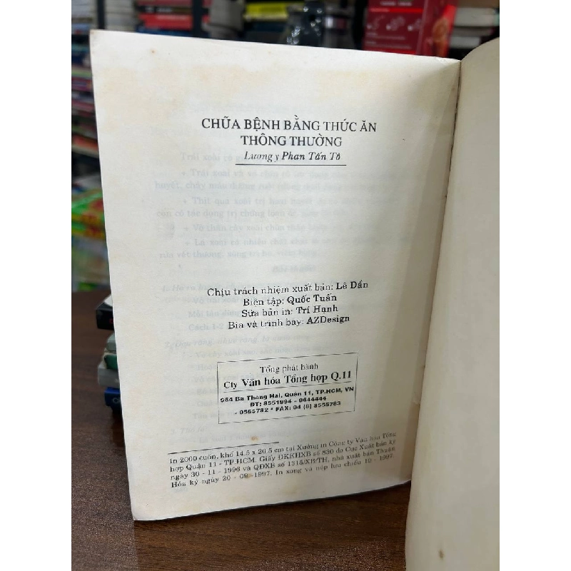 Chữa bệnh bằng thức ăn thông thường - 1.200 bài thuốc - Lương y Phan Tấn Tô 973585