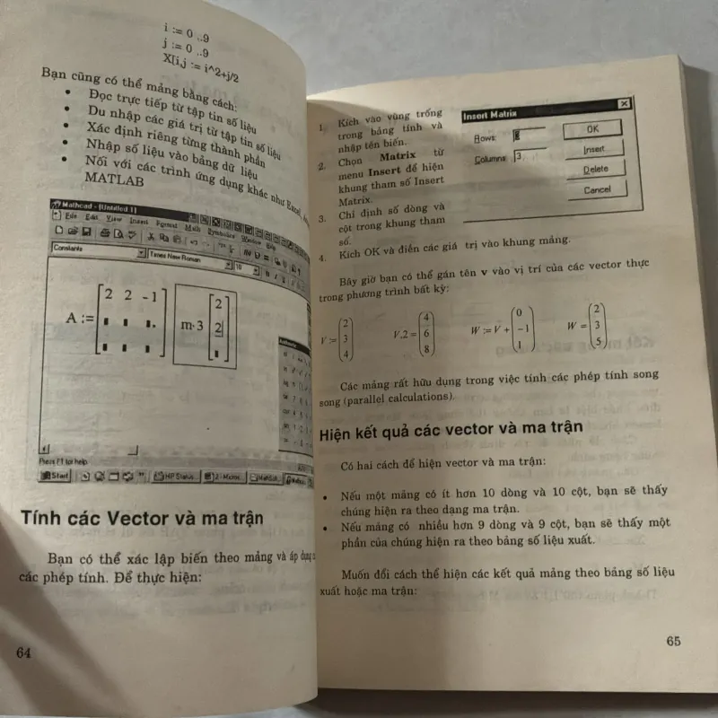 MathCAD 2002 giải trình toán học - Hoàng Văn Đặng 757522