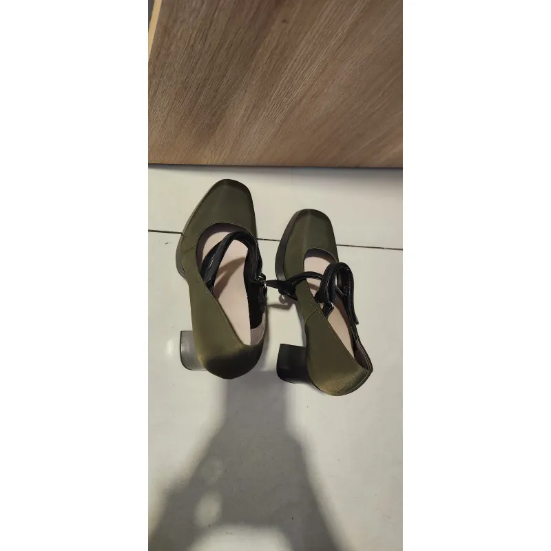 Giày cao gót mary jane xuất khẩu size 38, cao tầm 7-8cm, hàng mới mất tag 561837