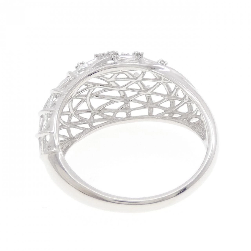 Nhẫn kim cương K18WG 0.08CT 665964