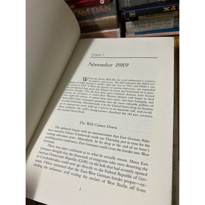 Sách cũ: Beyond the Wall:Germany’s Road to Unification - Elizabeth Pond 957865