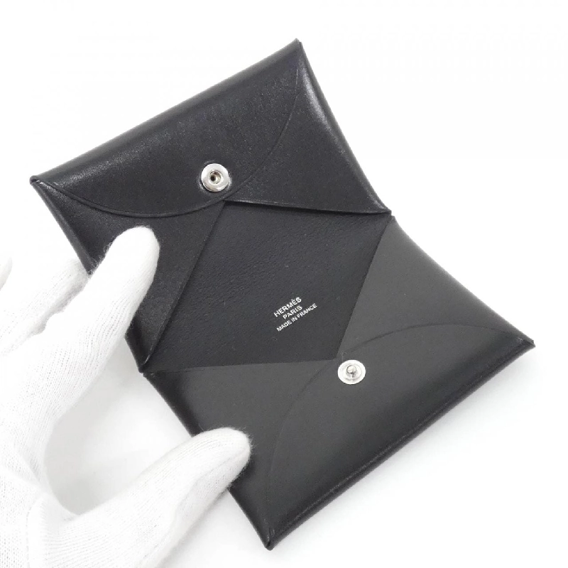 【Sản phẩm chưa sử dụng】Thẻ đựng thẻ Hermes Calvi 078403CK 623728