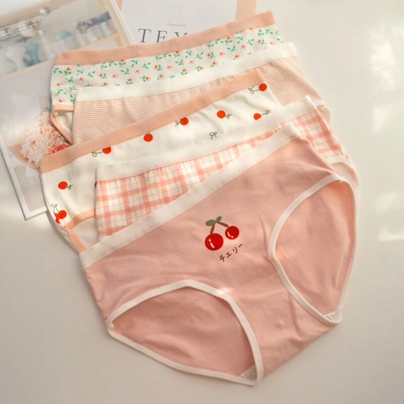 Quần lót nữ vải cotton thun mát size 30-50kg 461003