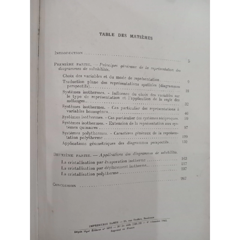 Représentation des équilibres de solubilités et utilisation des diagrammes - Robert Berthon 543895