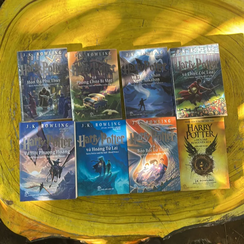 HARRY POTTER trọn bộ 8 cuốn bìa lâu đài - J.K. ROWLING 1007093