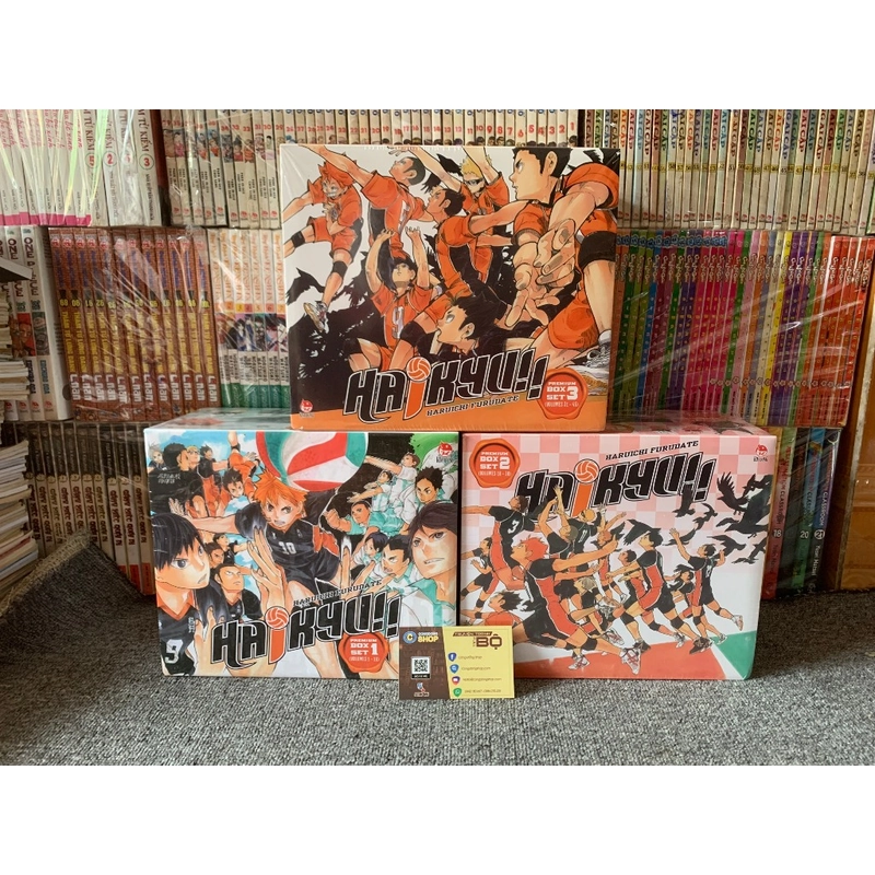 Truyện Tranh - Haikyu!! Premium Box Set - Full 3 Box 199095