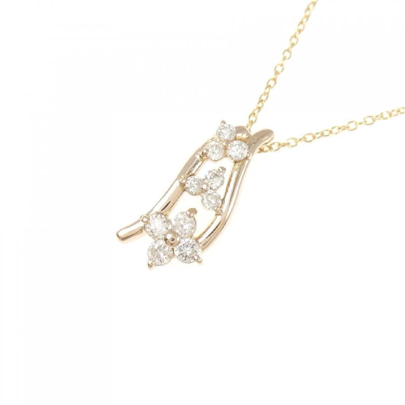 K18PG Dây chuyền kim cương 0.30CT - Hàng hiệu Chính hãng 855850