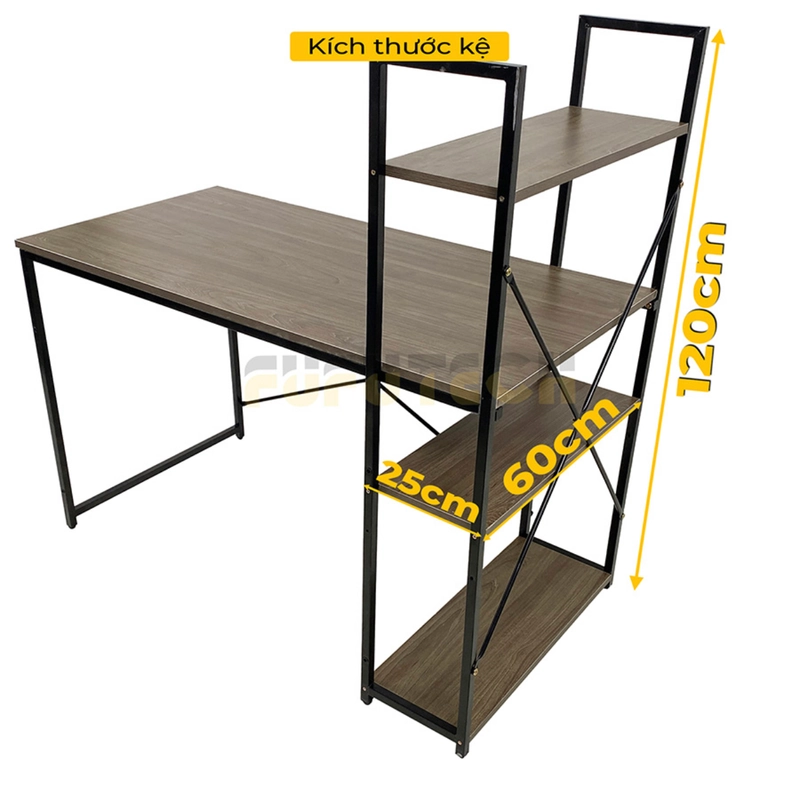 BÀN HỌC/ BÀN LÀM VIỆC THÁO LẮP TÍCH HỢP GIÁ SÁCH* TẶNG QUÀ 0Đ TRONG SHOP 335857