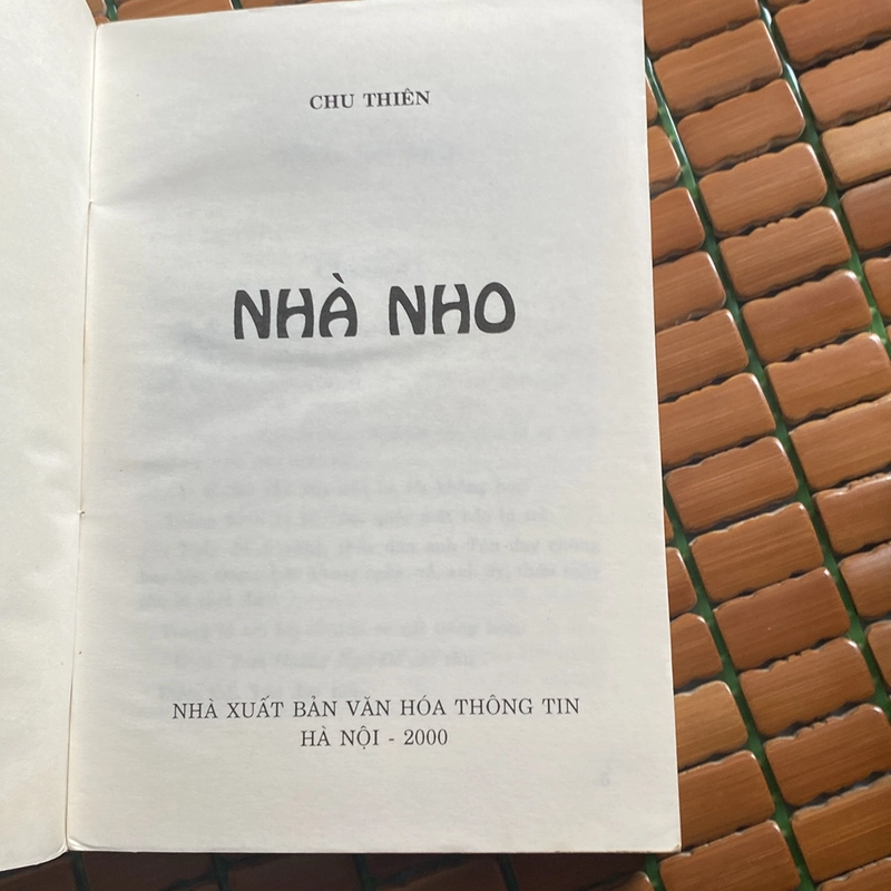 NHÀ NHO, CHU THIÊN (XB 2000) 518824