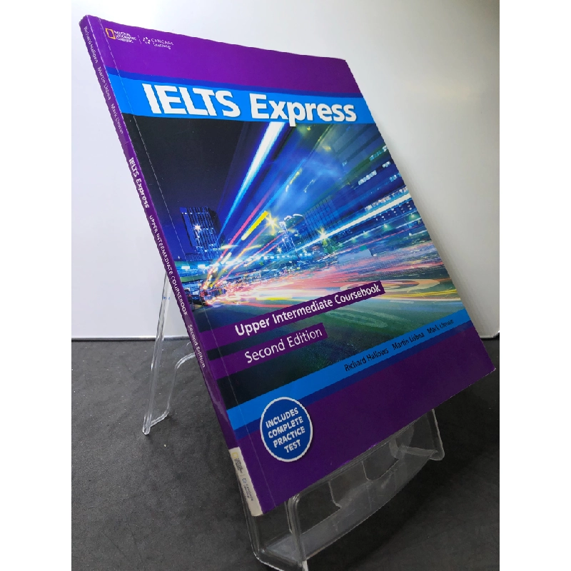 Ielts Express Upper Intermediate Coursebook NATIONAL GEOGRAPHIC LEARNING mới 85% bút chì Richard Hallows HPB0108 HỌC NGOẠI NGỮ 194259