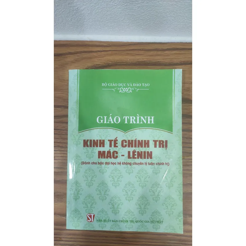 Sách Giáo trình Kinh tế chính trị Mác - Lênin 570984