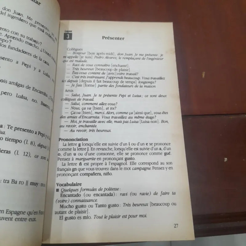 ESPAGNOL Débutant PRATIQUE DE BASE 798979