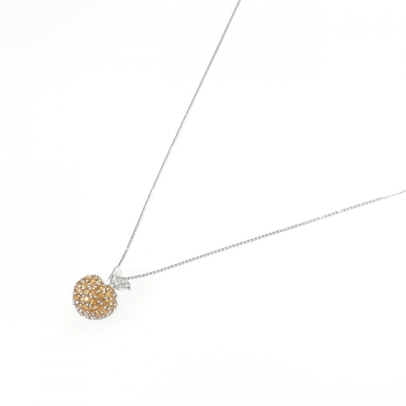 K18WG Sapphire Necklace 0.96CT - Hàng hiệu Authentic 865951