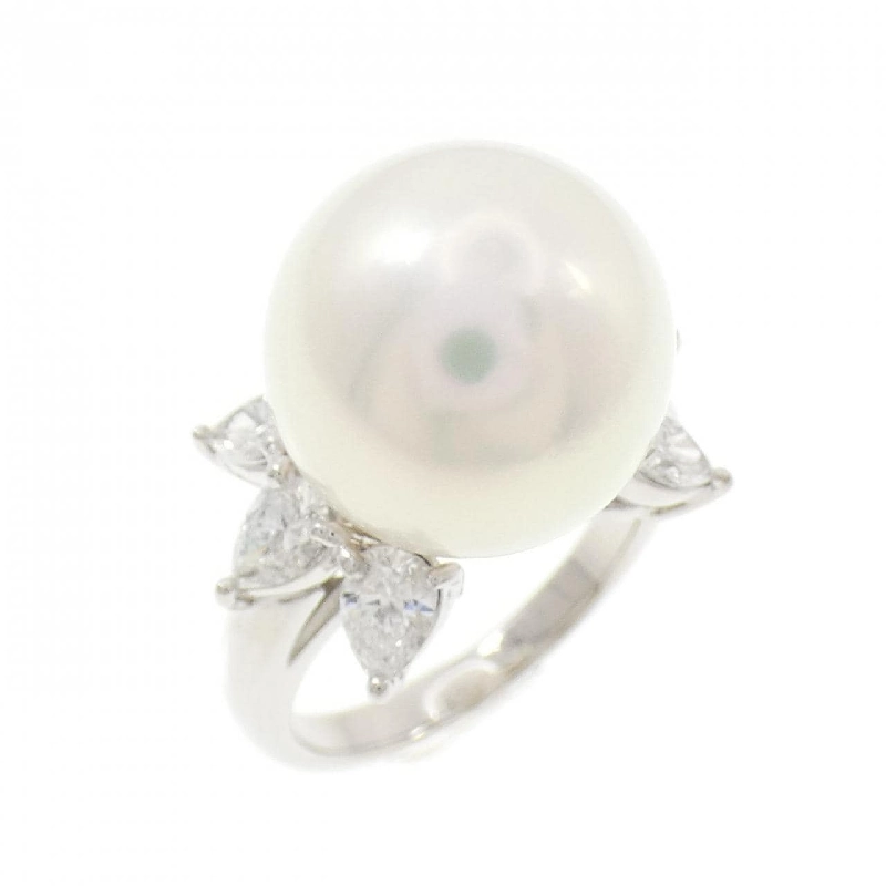 Nhẫn ngọc trai trắng PT900 13.7mm - Hàng hiệu Chính hãng 852809