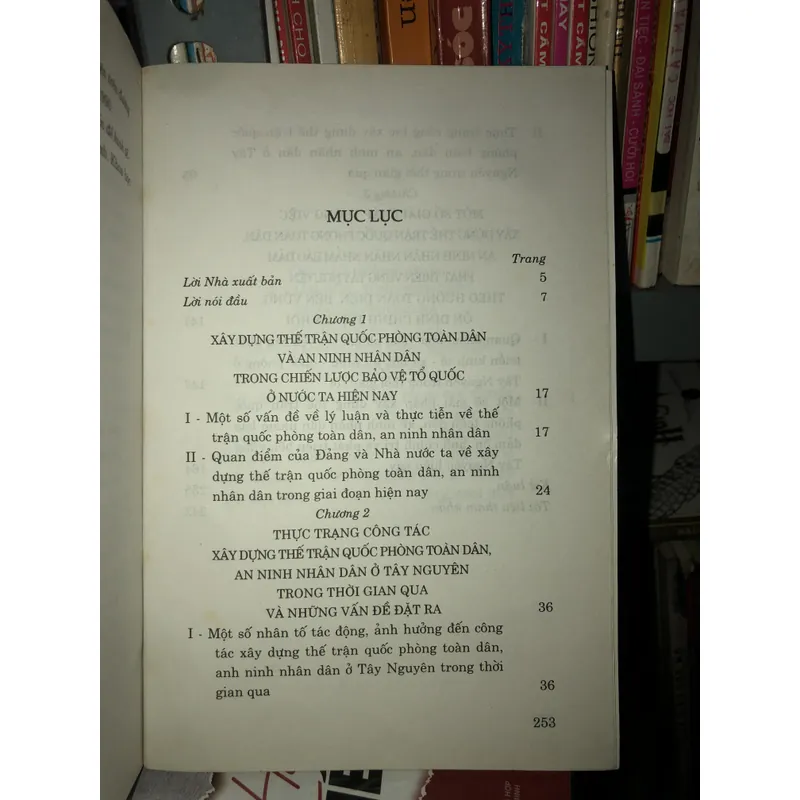 Xây dựng thế trận quốc phòng toàn dân an ninh nhân dân ở địa bàn các tỉnh Tây Nguyên  674120