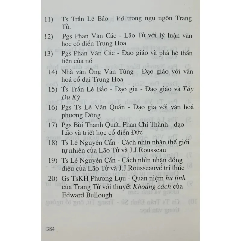 Đạo gia và văn hoá 790999