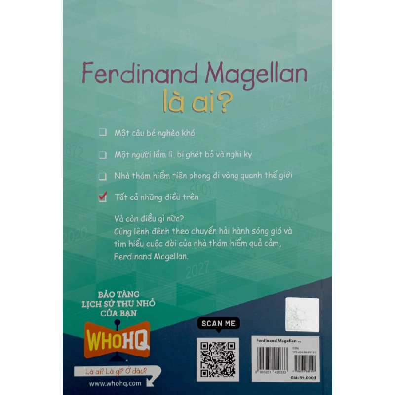 Bộ Sách Chân Dung Những Người Thay Đổi Thế Giới - Ferdinand Magellan Là Ai? - Sydelle Kramer, Elizabeth Wolf 289035