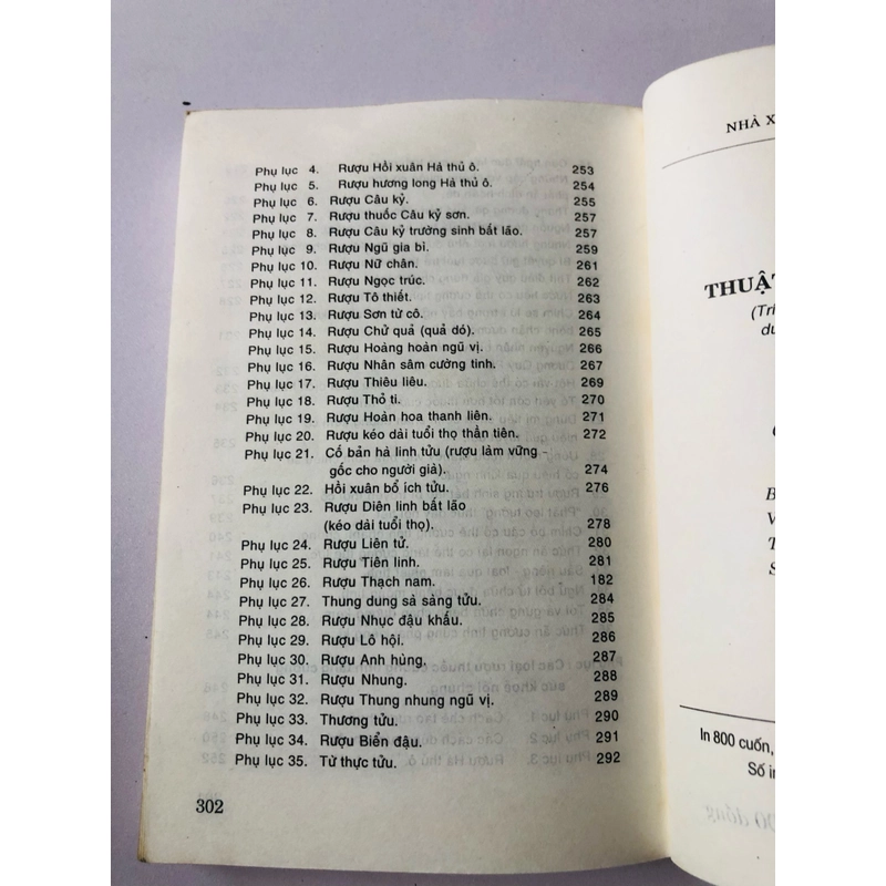 THUẬT HỒI XUÂN CHO NAM NỮ - 302 trang, nxb: 1994 360326