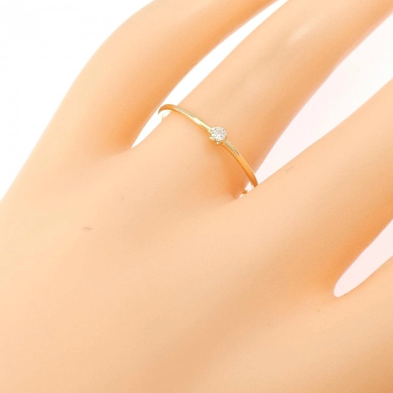 Nhẫn kim cương K18YG 0.03CT - Hàng hiệu Authentic 847492